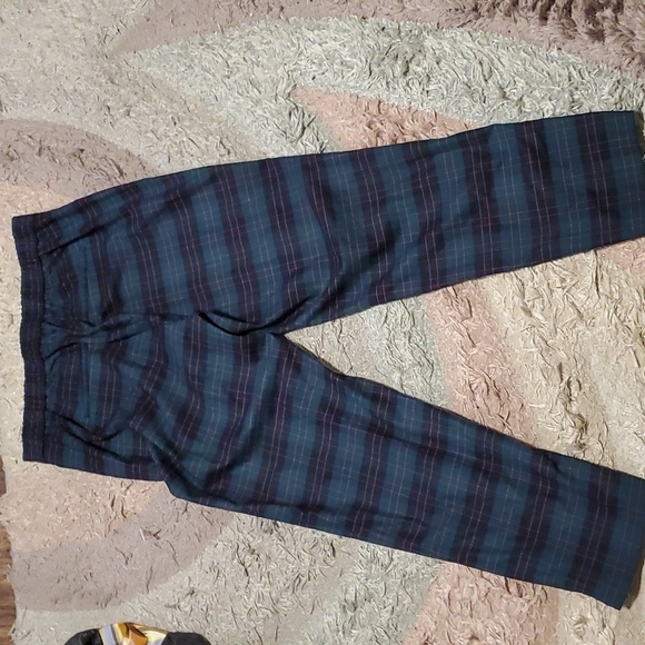 Banana Republic Hayden Pant Green Plaid NWOT  sz 10 - Picture 8 of 9